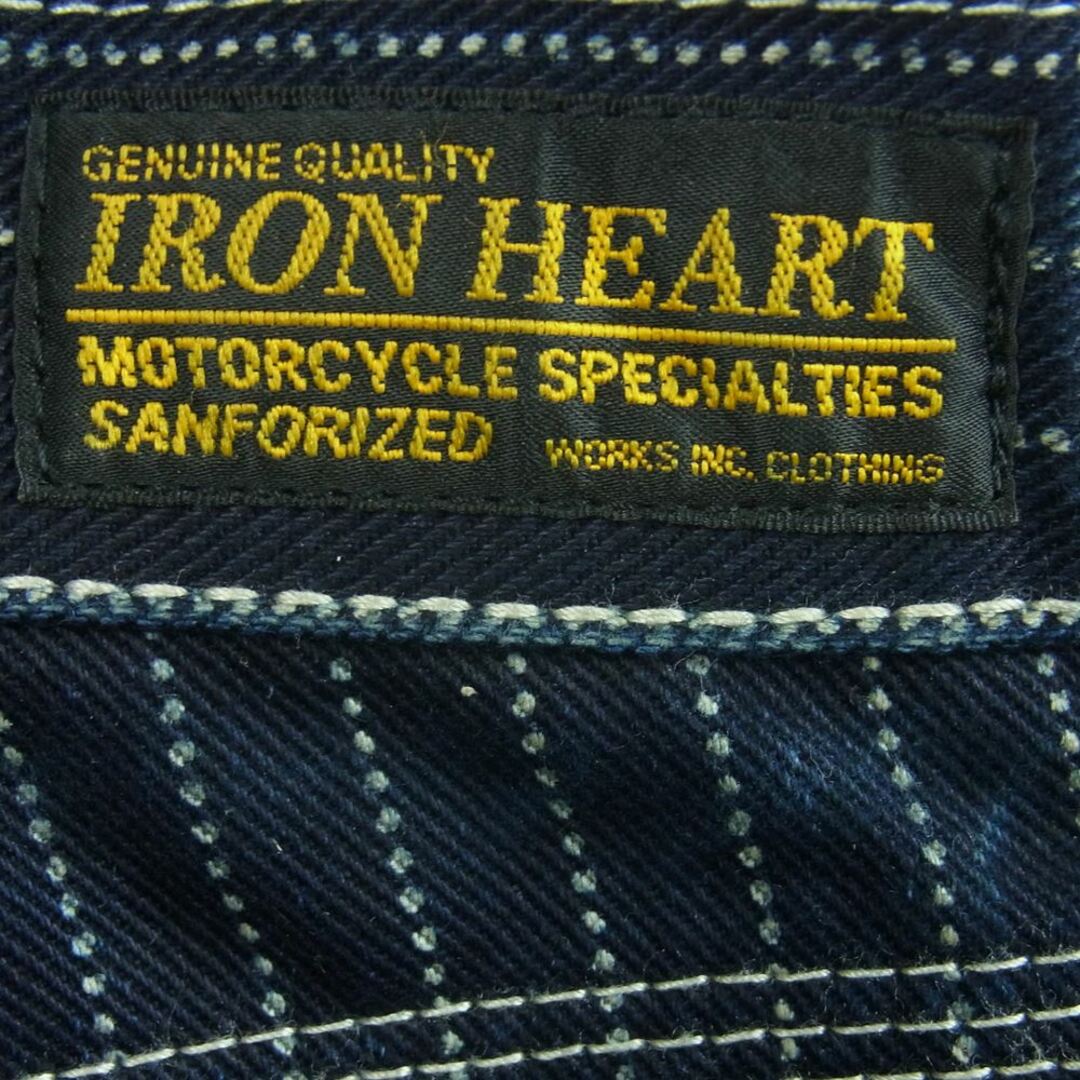 IRON HEART アイアンハート 12oz ウォバッシュ ストライプ ペインター