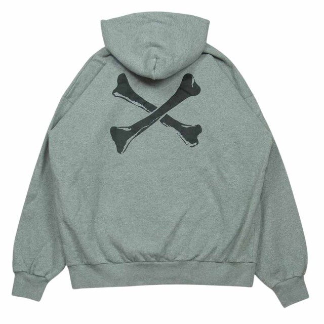 100%の保証 crossbone 22AW Wtaps GRAY クロスボーン パーカー