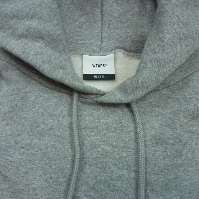 WTAPS ダブルタップス 22AW CROSS BONES HOODY COTTON クロスボーン パーカー コットン 日本製 グレー系 03【中古】 airquestair.com