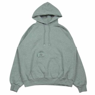 ダブルタップス(W)taps)のWTAPS ダブルタップス 22AW CROSS BONES HOODY COTTON クロスボーン パーカー コットン 日本製 グレー系 03【中古】(パーカー)