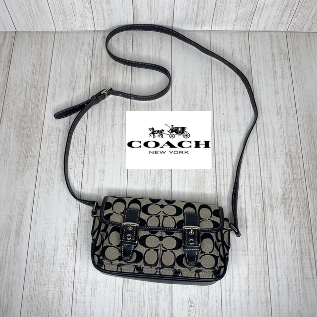 COACH コーチ　シグネチャー　ショルダーバッグ