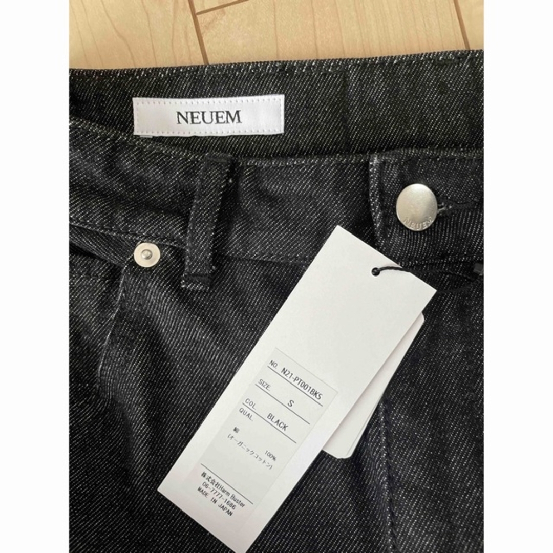 新品　NEUEM DENIM(BLACK)  ノエンデニム　Sサイズ 8