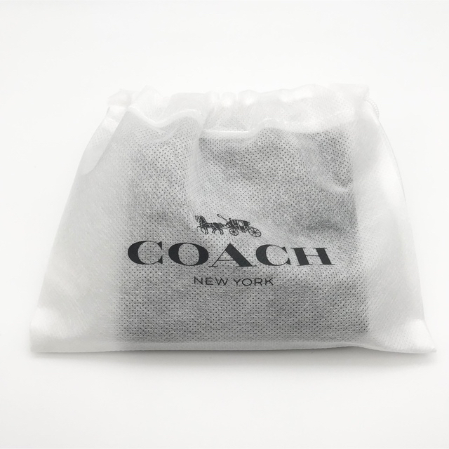 COACH ★大人気★ コインウォレット クロスグレインレザー ブラック 新品 9