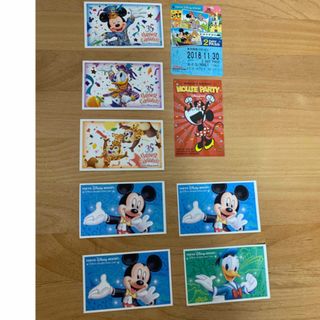 ディズニー(Disney)の［使用済み］東京+香港ディズニー 使用済 チケット(遊園地/テーマパーク)