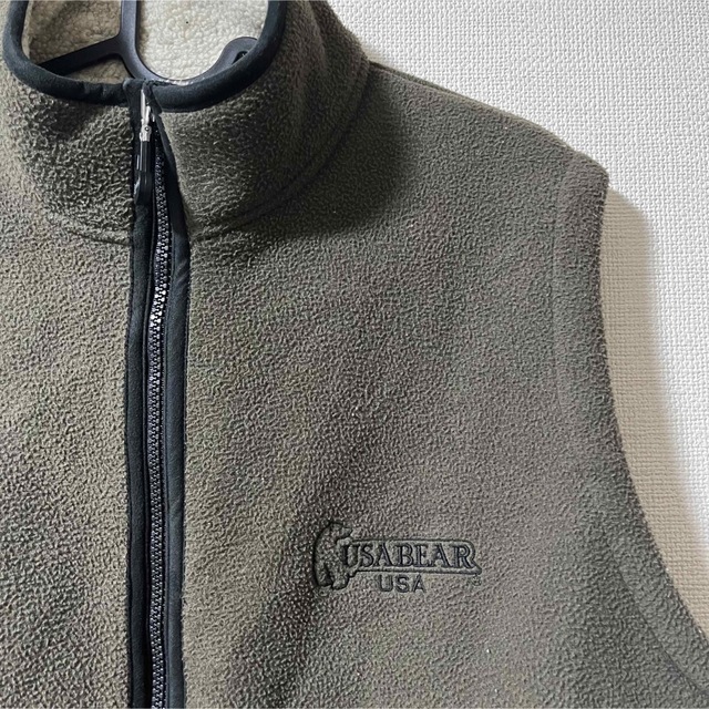 Bear USA(ベアー)のBearUSAフリースベスト メンズのトップス(ベスト)の商品写真