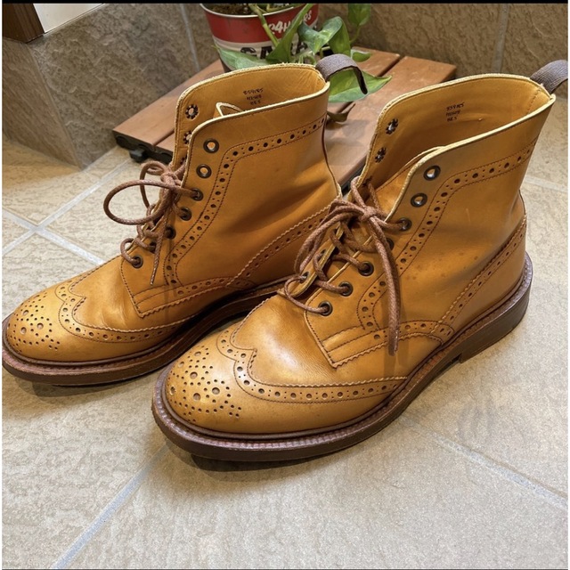 トリッカーズ 27センチ Tricker's ウィングチップ ブーツ | eepos.com.tr