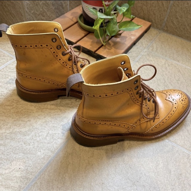 Trickers(トリッカーズ)のトリッカーズ　 27センチ　Tricker's ウィングチップ ブーツ メンズの靴/シューズ(ブーツ)の商品写真