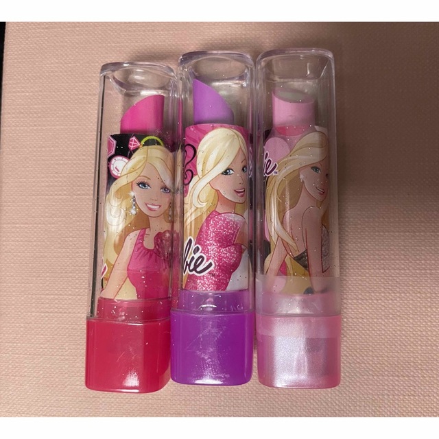 Barbie(バービー)のBarbie 消しゴム×3 エンタメ/ホビーのおもちゃ/ぬいぐるみ(キャラクターグッズ)の商品写真