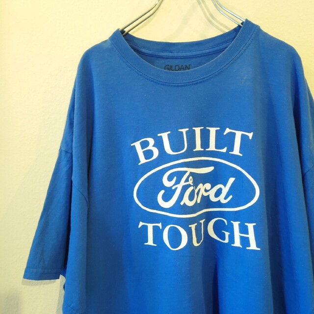 GILDAN(ギルタン)のGILDAN　Tシャツ BUILT TOUGH ブルー メンズのトップス(Tシャツ/カットソー(半袖/袖なし))の商品写真