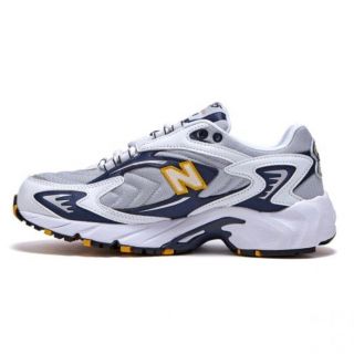 ニューバランス(New Balance)のNEW BALANCE ML725A グレー ネイビー イエロー (スニーカー)