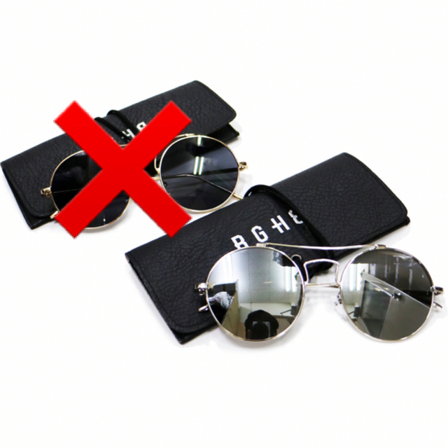 AVALANCHE(アヴァランチ)のバガーチ　サングラス メンズのファッション小物(サングラス/メガネ)の商品写真