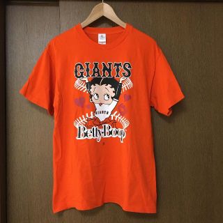 ヨミウリジャイアンツ(読売ジャイアンツ)のTシャツ ジャイアンツ GIANTS ベティちゃん BETTY BOOP(記念品/関連グッズ)