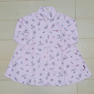 ティンカーベル(TINKERBELL)のTINKERBELL シャツワンピース 100cm(ワンピース)