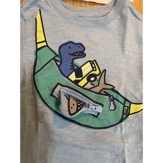 babyGAP(ベビーギャップ)のmow様　baby GAP   Tシャツ　4枚セット　デニムシャツ　90cm キッズ/ベビー/マタニティのキッズ服男の子用(90cm~)(Tシャツ/カットソー)の商品写真