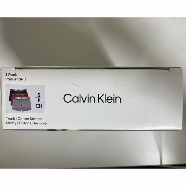 Calvin Klein(カルバンクライン)のCalvin Klein Trunk Cotton Stretch 3 pack メンズのアンダーウェア(トランクス)の商品写真