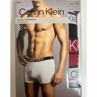 カルバンクライン(Calvin Klein)のCalvin Klein Trunk Cotton Stretch 3 pack(トランクス)