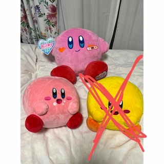 ニンテンドウ(任天堂)の星のカービィ Kirby×monet  まんまるカービィ グルメフェス セット(ぬいぐるみ)