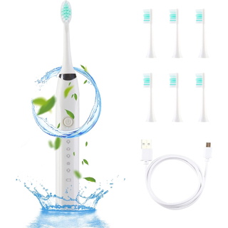 電動歯ブラシ 音波歯ブラシ 歯ブラシ 電動歯磨き USB充電式 替えブラシ
