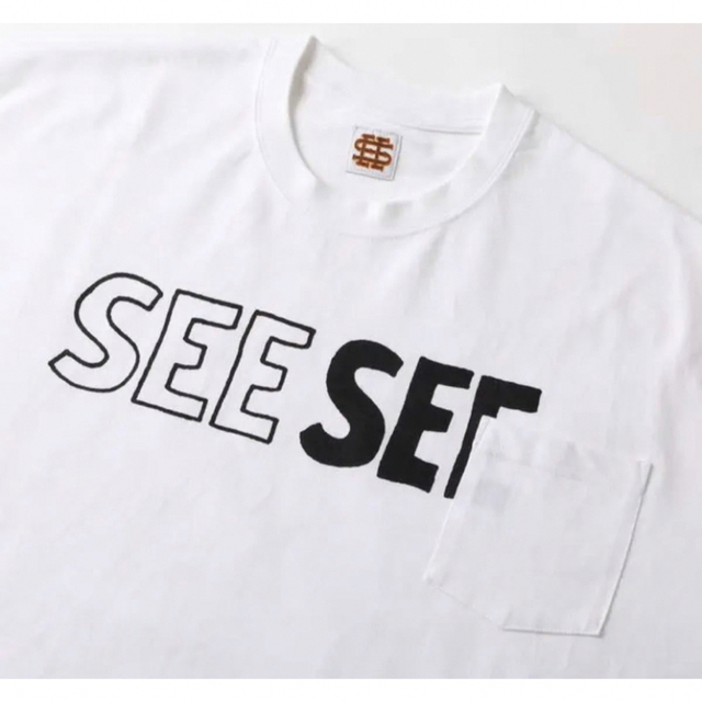 【完売品】SEE SEE　BIG POCKET T-SHIRTS  M メンズのトップス(Tシャツ/カットソー(半袖/袖なし))の商品写真