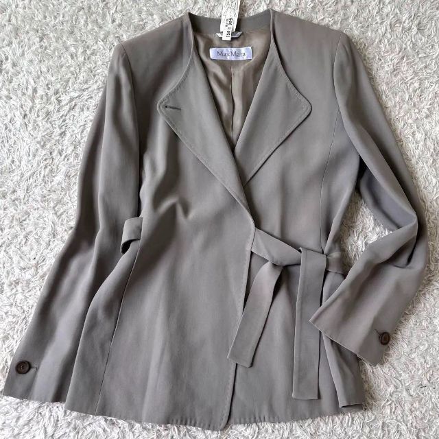 Max Mara - 【最高級白タグ】美品 マックスマーラ スプリングコート ...