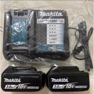 マキタ(Makita)のMakita マキタ 純正 急速充電器 バッテリー 18V 3.0Ah 2個(工具/メンテナンス)