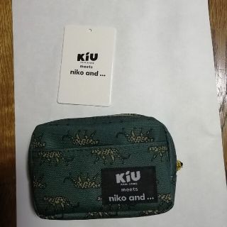 ニコアンド(niko and...)のREN様専用　KiU 小物入れ マルチケース  ポーチ レオパード　ニコアンド(ポーチ)