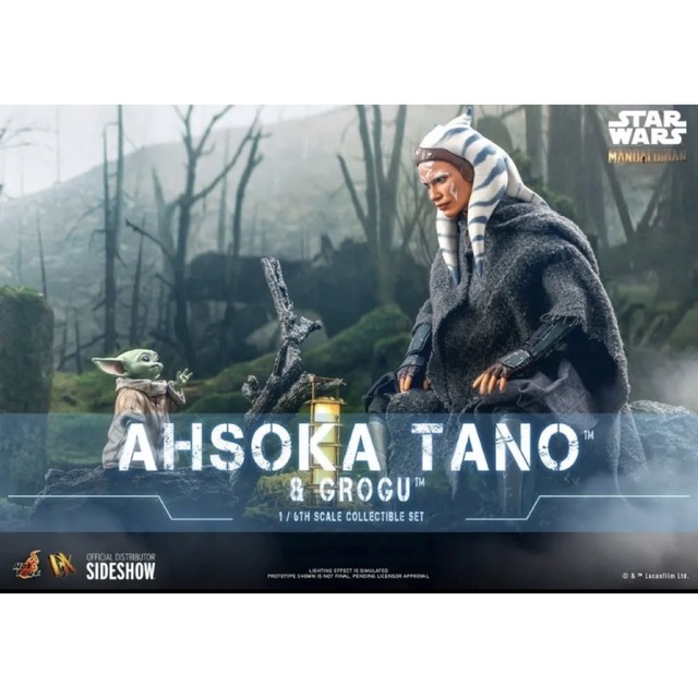 Hot Toys - ☆新品☆ ホットトイズ アソーカ タノ グローグー付き
