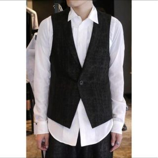 JULIUS 23SS Edge Neck Pullover Gilet 定価63,800