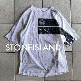 ストーンアイランド(STONE ISLAND)の2022AW STONE ISLANDストーンアイランド 加工プリントTシャツ(Tシャツ/カットソー(半袖/袖なし))