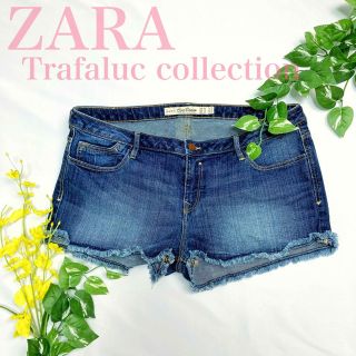 ザラ(ZARA)のZARA ザラ デニム ショートパンツ ショーパン フェス 夏 デニムパンツ(デニム/ジーンズ)