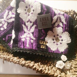 アナスイ(ANNA SUI)の未使用タグ付 ANNA SUI タオルハンカチ(ハンカチ)