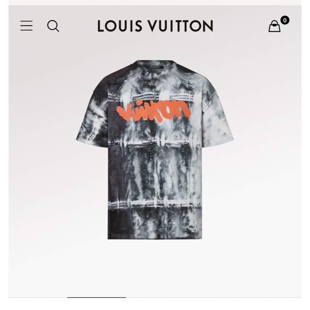 21AW☆美品☆ LOUIS VUITTON タイダイモノグラム　半袖Tシャツ