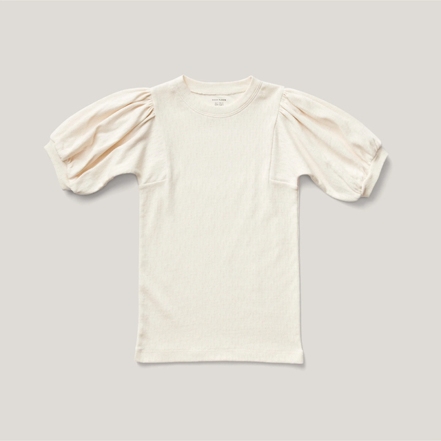 【新品】soor ploom Balloon Tee, Natural 10Yキッズ/ベビー/マタニティ