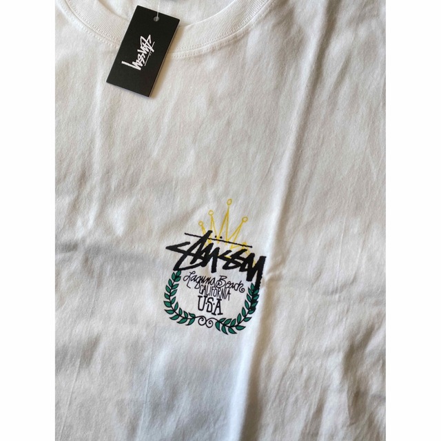 【Lサイズ】新品 stussy ステューシー Tシャツ ホワイト 3