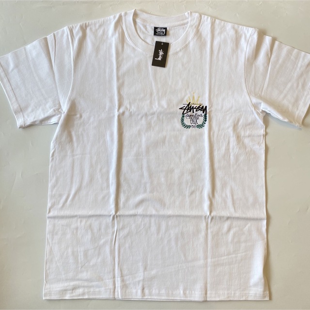 【Lサイズ】新品 stussy ステューシー Tシャツ ホワイト 1