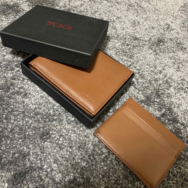 【美品】TUMI 折り財布　カードケース付き