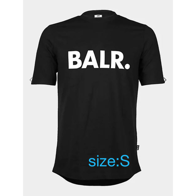 BALR. ボーラー ロゴTシャツ 新品未使用 size.S 黒 ブラック