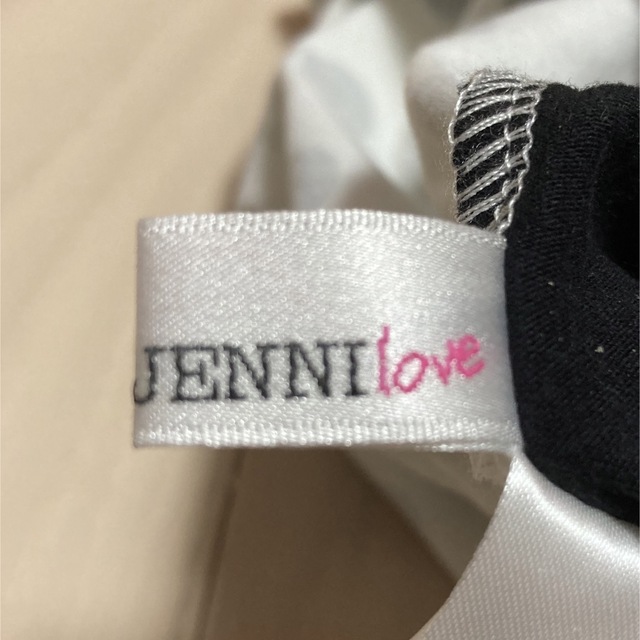 JENNI(ジェニィ)のジェニー ラブ 前後リバーシブルフレンチスリーブ 130 キッズ/ベビー/マタニティのキッズ服女の子用(90cm~)(Tシャツ/カットソー)の商品写真