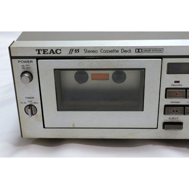 TEAC FF-55 ティアック カセットデッキ 昭和 レトロその他 - その他