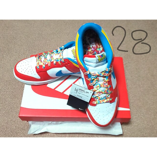 新品 NIKE DUNK low FRUITY PEBBLES 28cm