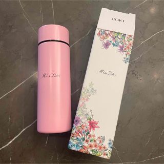 ディオール(Dior)の[新品•未使用品] Dior ディオール ノベルティ ミニボトル ピンク 水筒(ノベルティグッズ)