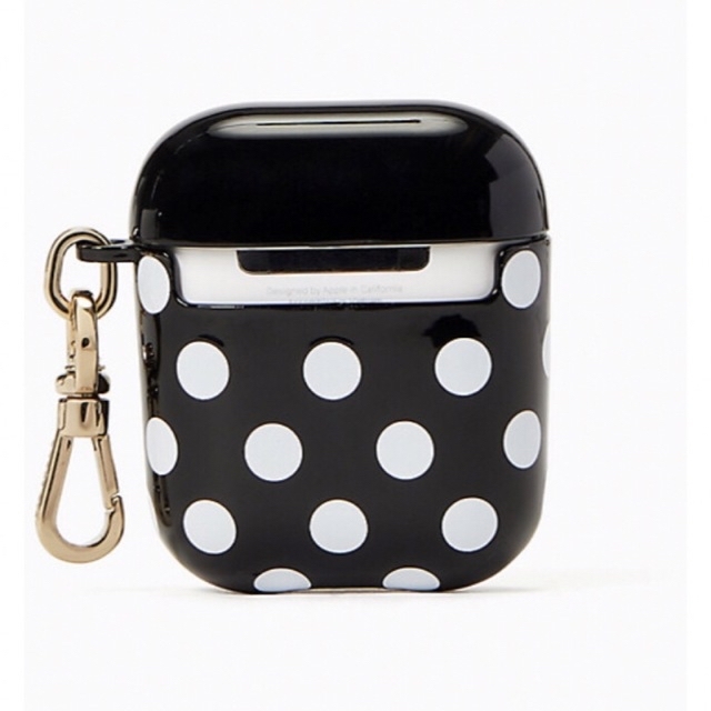 kate spade new york(ケイトスペードニューヨーク)の新品★Kate Spade テック アクセサリー ドット エアポッド ケース  スマホ/家電/カメラのスマホアクセサリー(モバイルケース/カバー)の商品写真