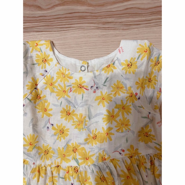 PETIT BATEAU(プチバトー)のプチバトーワンピース　80 90 キッズ/ベビー/マタニティのベビー服(~85cm)(ワンピース)の商品写真