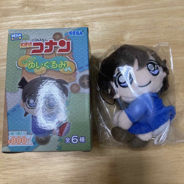 名探偵コナン　くっつきぬいぐるみ　毛利蘭 エンタメ/ホビーのおもちゃ/ぬいぐるみ(キャラクターグッズ)の商品写真