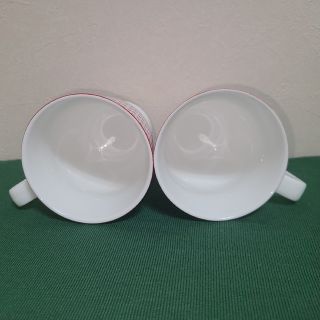 未使用箱無し Ringtons てんとう虫 マグカップ×2 ドット リントンズの