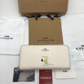 コーチ(COACH)のCoach 53773 ホワイト　付属品全て付きます。(財布)