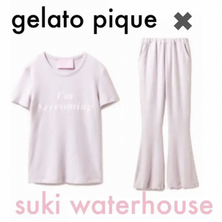 【新品】ジェラートピケ × suki waterhouse ロゴシリーズセット