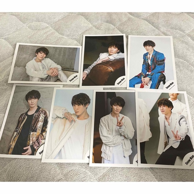 渡辺翔太 SnowMan 公式写真 2020 エンタメ/ホビーのタレントグッズ(アイドルグッズ)の商品写真
