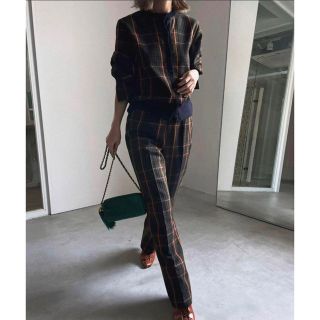 アメリヴィンテージ(Ameri VINTAGE)のameri vintage CHEERFUL CHECK PANTS(カジュアルパンツ)