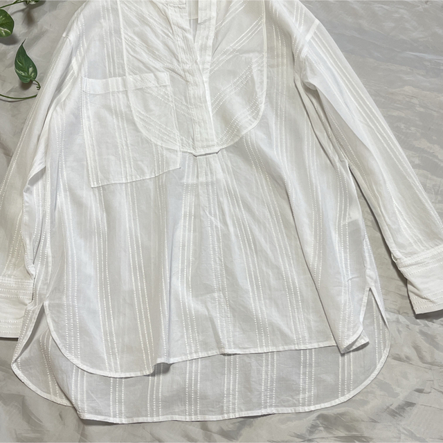 ⭐️Theory ⭐️セオリー ステッチシャツ ホワイト Sサイズ コットン 2